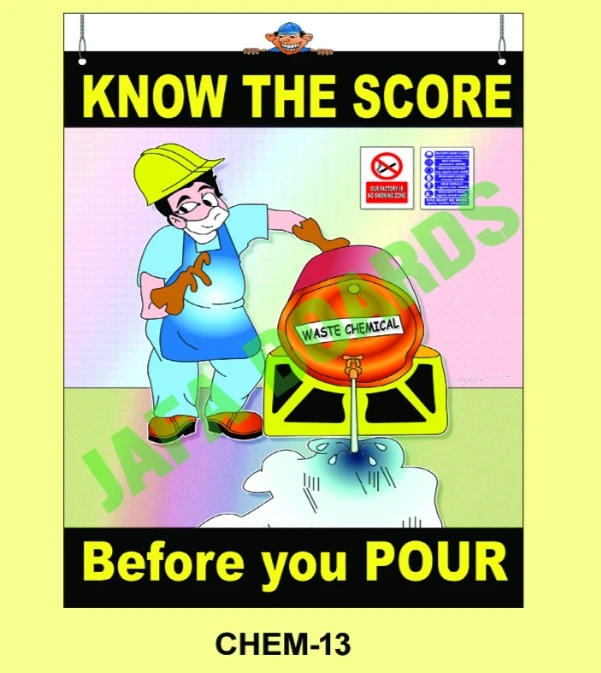Chemical Safety Poster