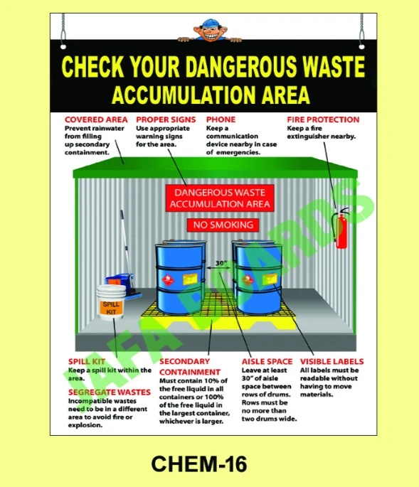 Chemical Safety Poster