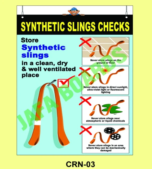 Crane Safety Poster Chennai - Heavy Equipment Safety Awareness