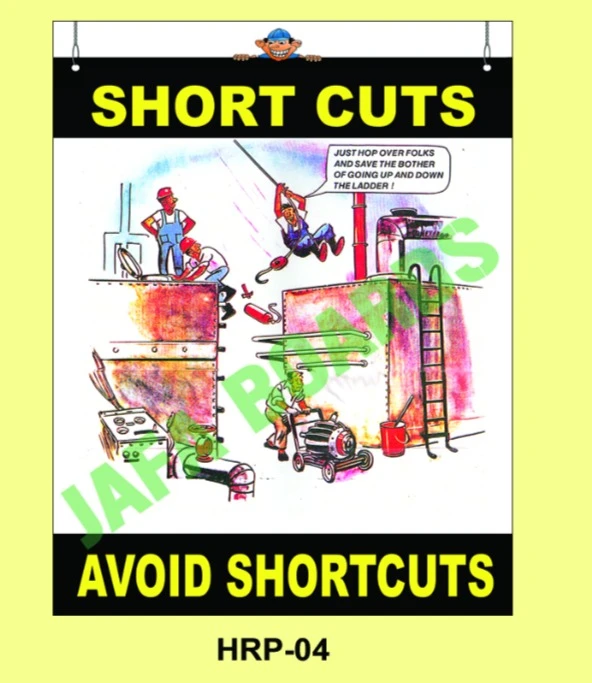 Horseplay hazards workplace safety poster