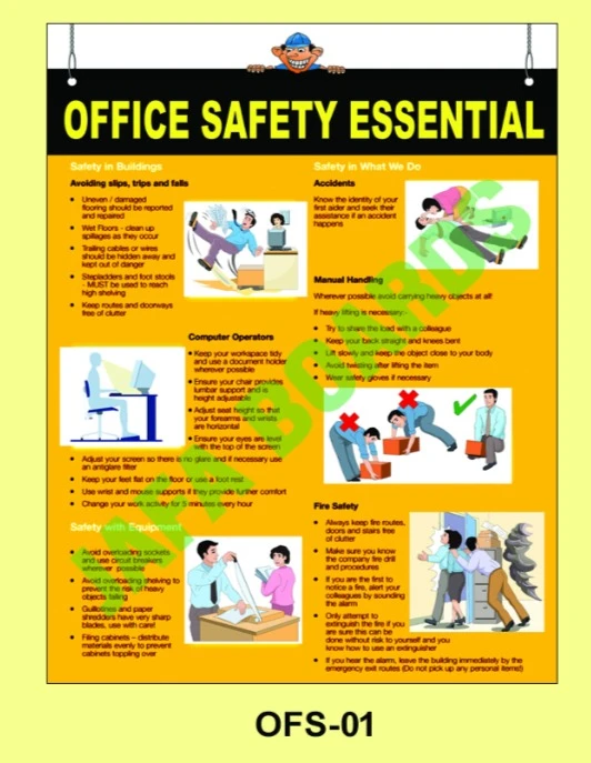 Office Safety poster