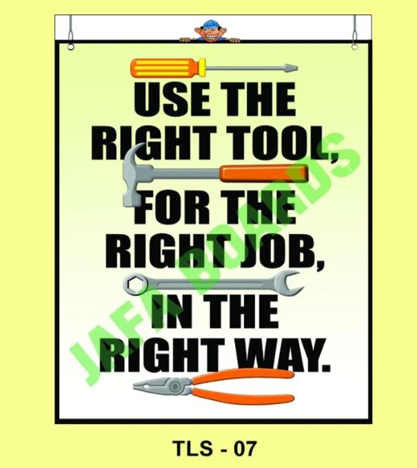 Tool Safety Poster 7