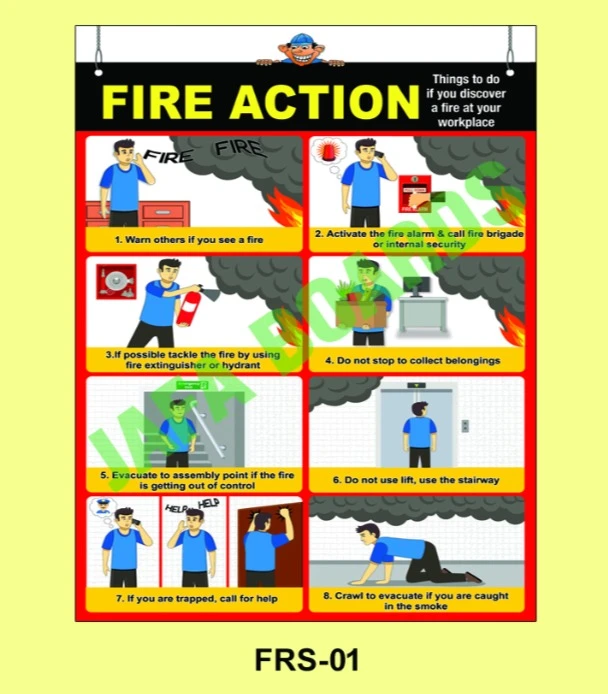 fire Safety poses Chennai
