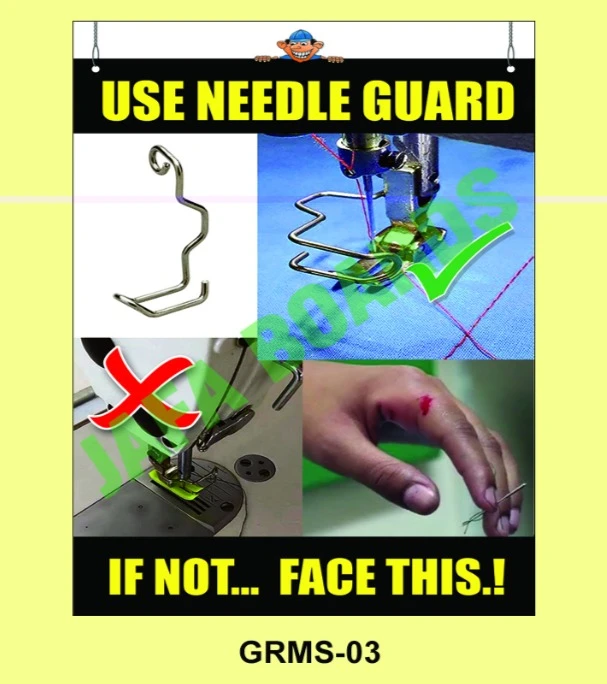 Garments industry safety guidelines poster