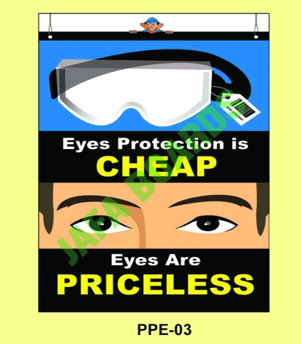 PPE poster 3 – eye protection