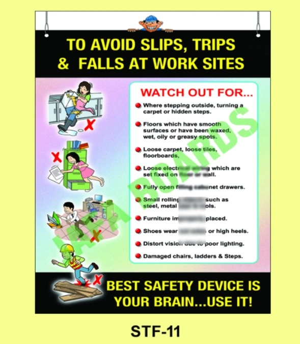 Slips Trips & Falls Poster 11